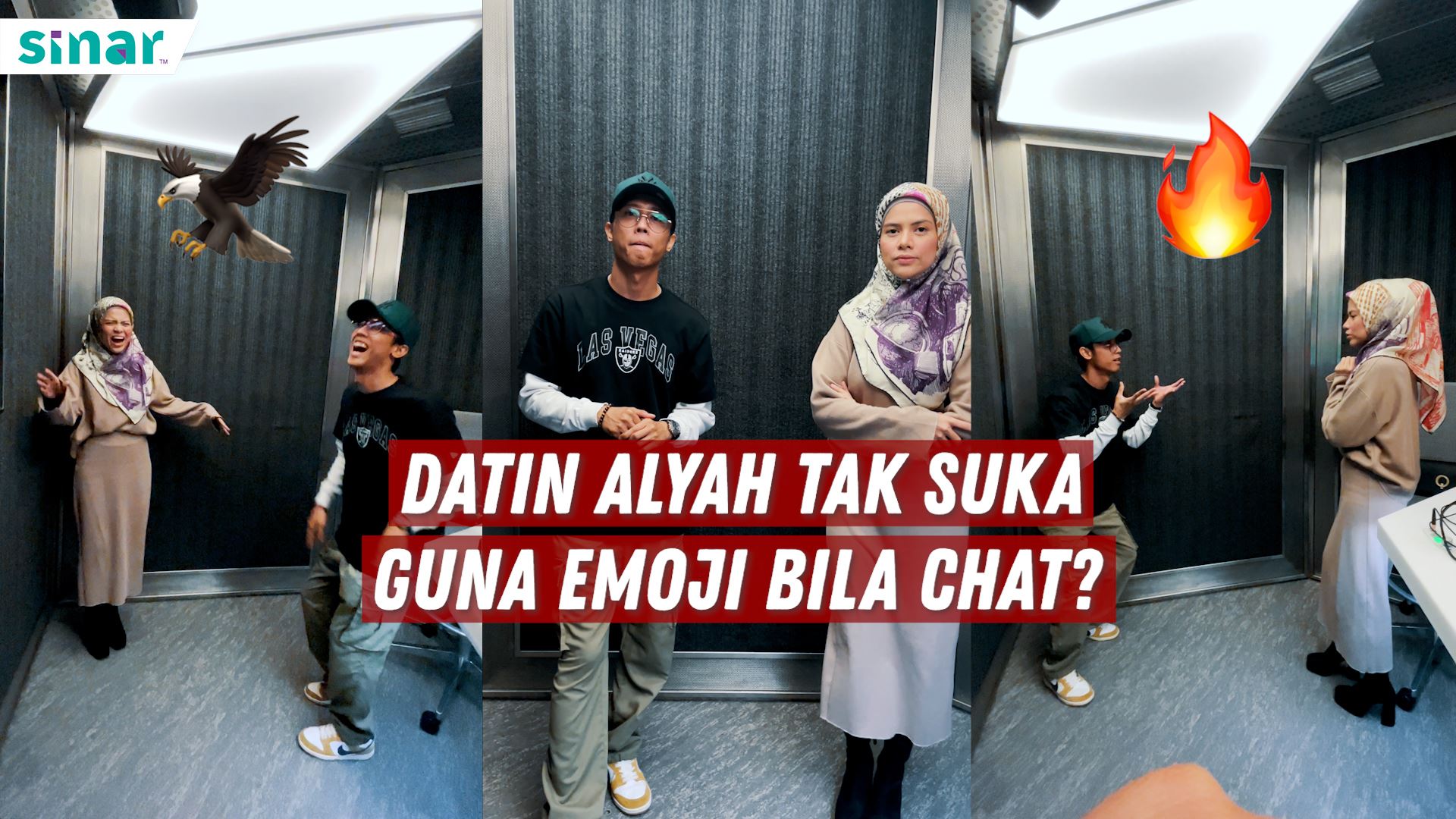 Datin Alyah Suka Chat Guna Emoji?